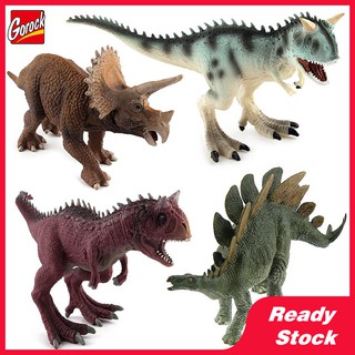 Mô hình khủng long stegosaurus carnotaurus chân thật cho bé