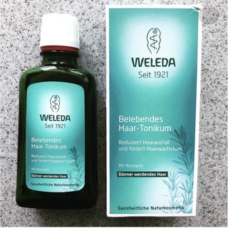 TONER DƯỠNG TÓC GIẢM GÃY RỤNG - WELEDA with ROSMARIN NATURAL COSMETIC