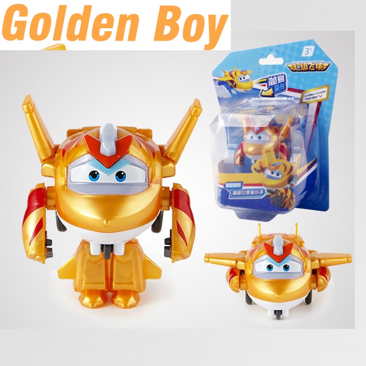 Đồ chơi Robot Biến Hình Cỡ Nhỏ Golden Tốc Độ mô hình super wings đồ chơi trẻ em
