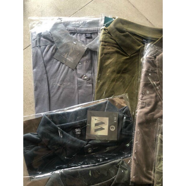 Áo Thun Cotton Cổ Bẻ Trung Niên Dành Cho Bố