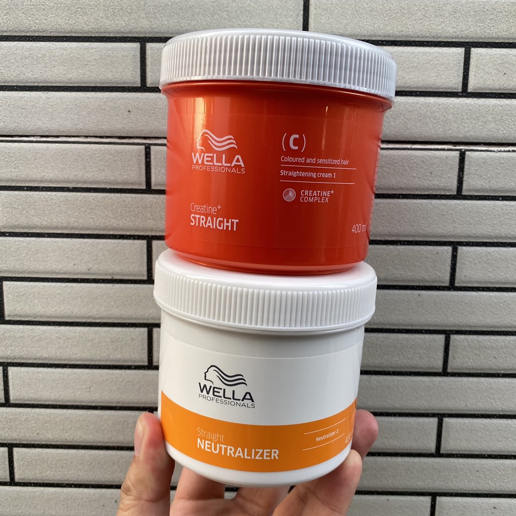 Kem duỗi tóc cao cấp Wella dành cho tóc khéo ( N) Straightening cream