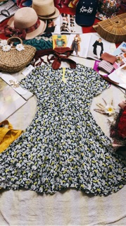 Váy Vintage Hàn Nhật