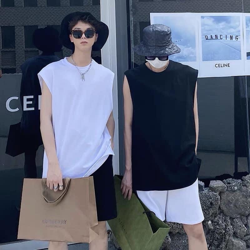 Áo Thun Ba lỗ TBL39 CHUOTCONG OFFICIAL (2 MÀU: Trắng, Đen)