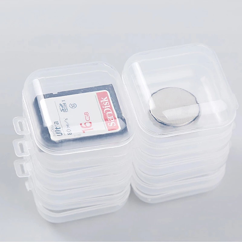 3 Hộp Nhựa Vuông Mini Trong Suốt, Hộp Mini Đa Năng,Hộp Đựng Đồ Nhỏ,Đựng Đồ Dùng Cá Nhân, Đựng Các Vật Mini. Kingler 5030