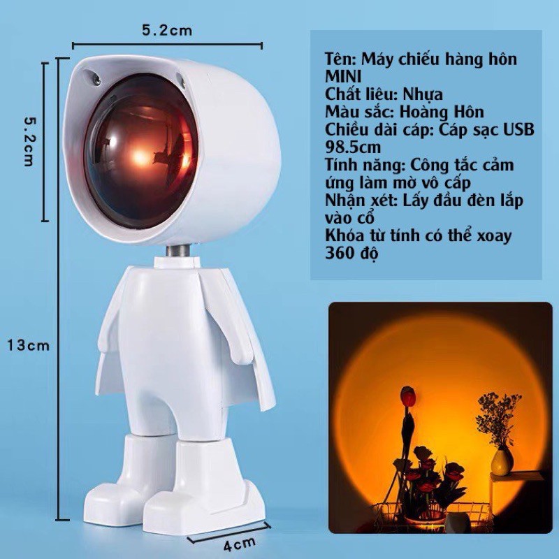 Đèn Robot Suset đèn hoàng hôn| Hubeshop