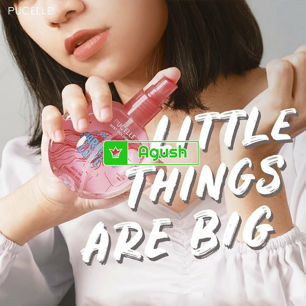 Nước hoa nữ lưu hương thơm lâu mini chính hãng Pucelle Sparkling Love 75ml mùi ngọt cho học sinh bé gái dạng xịt giá rẻ