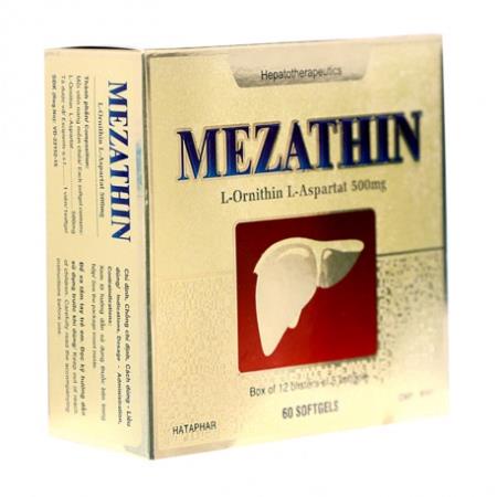 Bổ gan  mezathin hộp 60 viên