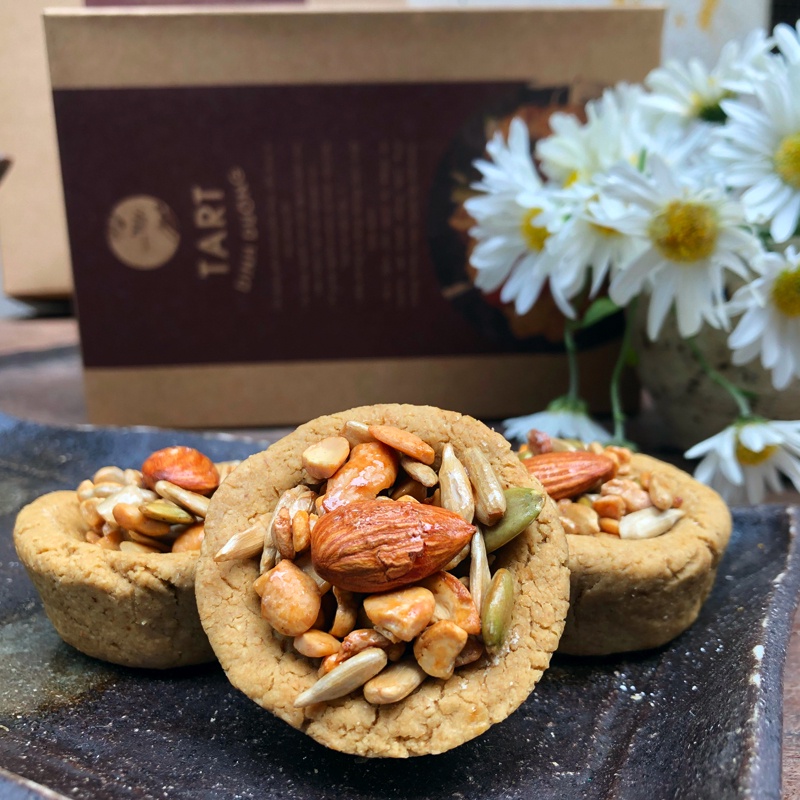Bánh tart dinh dưỡng không đường ăn kiêng giảm cân ăn kiêng tiểu đường 500gr