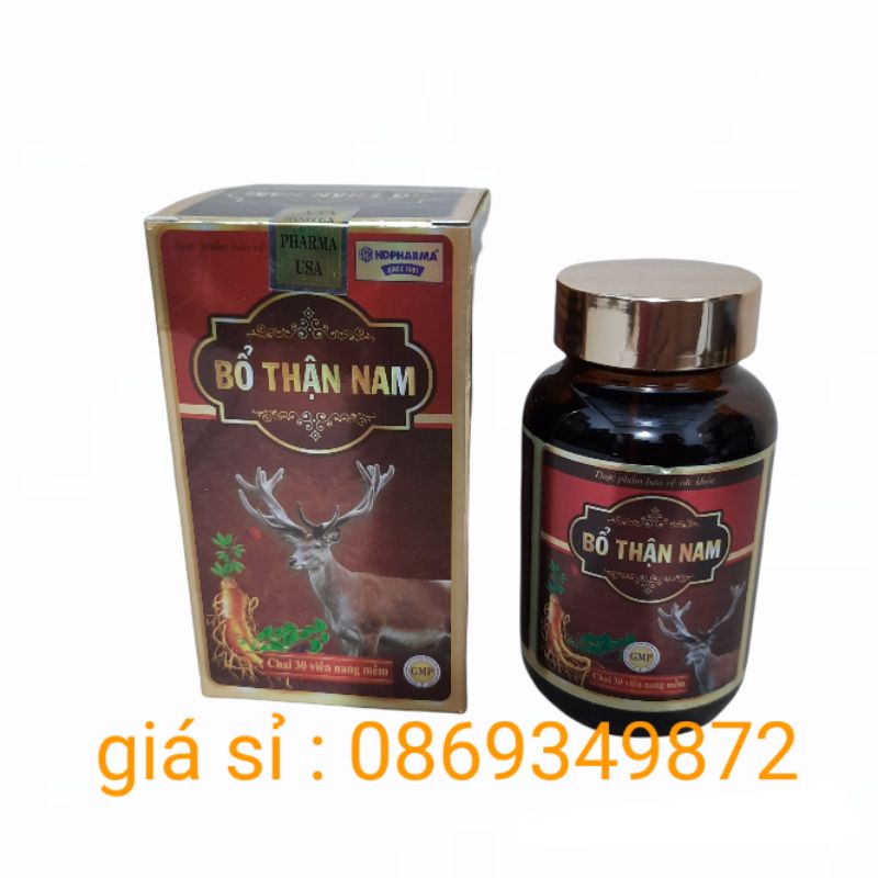 Viên uống Sâm nhung bổ thận - BỔ THẬN NAM - bổ thận ,tráng dương, tăng cường chức năng sinh lý nam giới ,