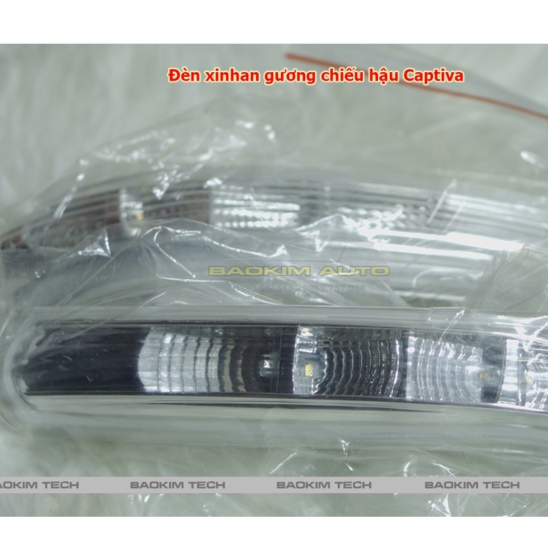 Đèn xi nhan gương Chevrolet Captiva hàng OEM bên phải  loại tốt, cam kết không vô nước, không mờ - đục nhựa