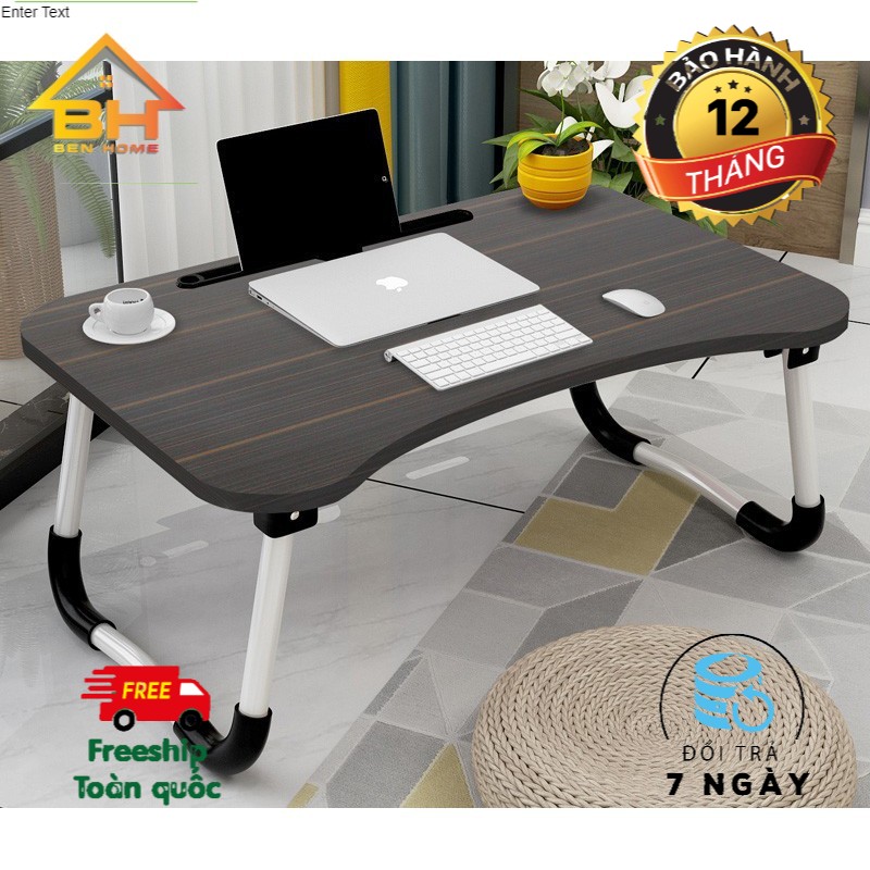 Bàn gấp có khe thông minh để ipad BenHome68(nhiều màu) | BigBuy360 - bigbuy360.vn