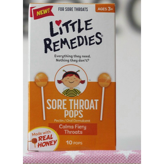 KẸO MÚT MẬT ONG Little Remedies MỸ