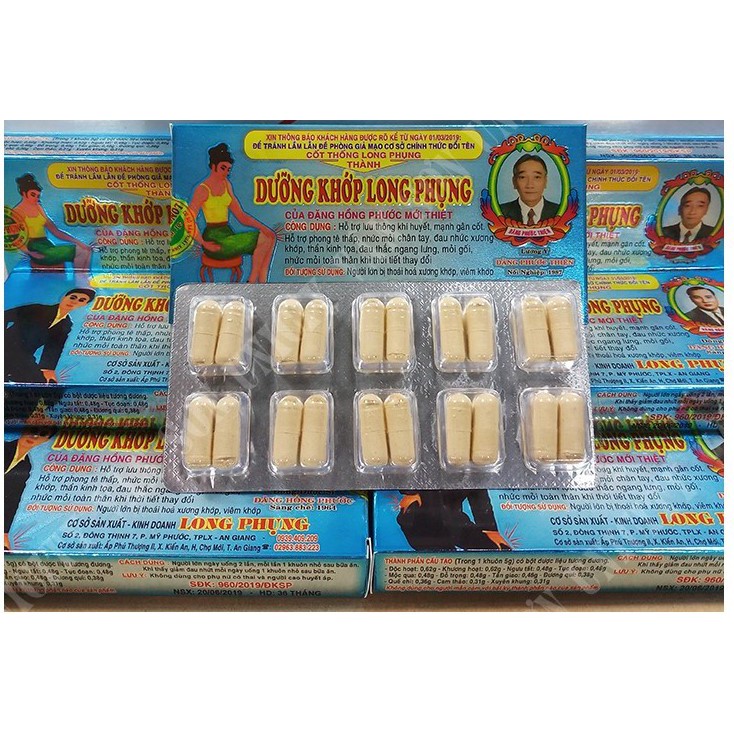 Dưỡng Khớp Long Phụng -1 hộp date 2025