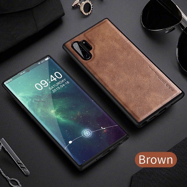 Ốp lưng X-level da TPU cho Samsung Note 10/ Note 10 Plus viền dẻo chống sốc sang trọng