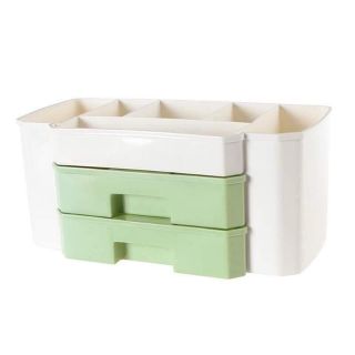 Kệ mỹ phẩm nhựa 2 tầng