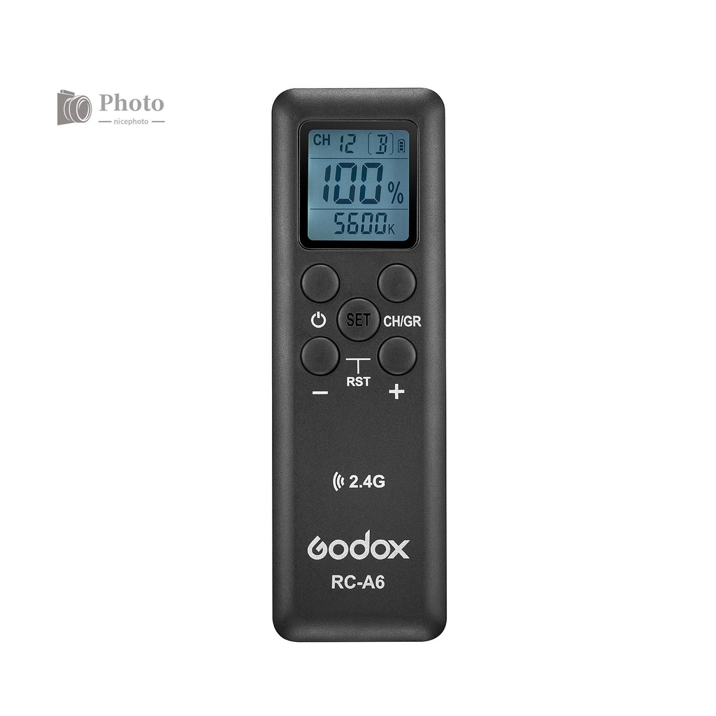 Thiết Bị Truyền Nhận Tín Hiệu Điều Khiển Từ Xa Godox Rc-A6 2.4ghz 32 Kênh 16 Grits Cho Godox Sl150Ii Sl200Ii Sl15