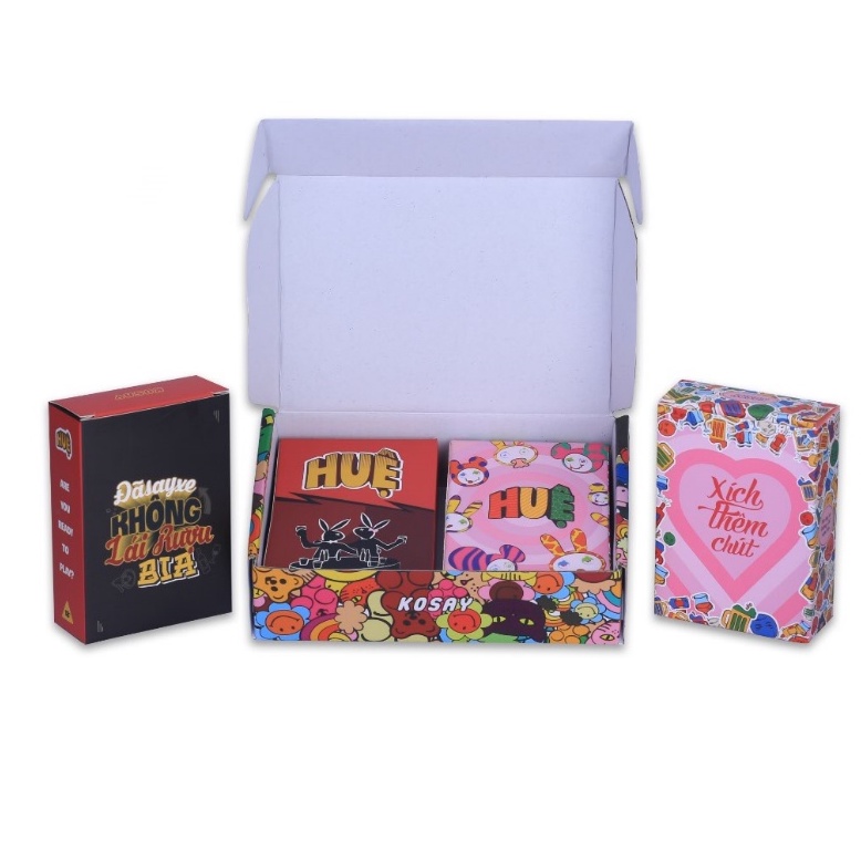 Combo Drinking game ”HUỆ” phiên bản đặc biệt XTC + bộ nguyên bản màu đỏ