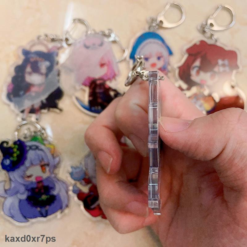 Siêu Giảm Giá Móc Chìa Khóa Bằng Acrylic Hình Ookami Mio Nakiri Ayame Gawr Gura Usada Pekora Độc Đáo