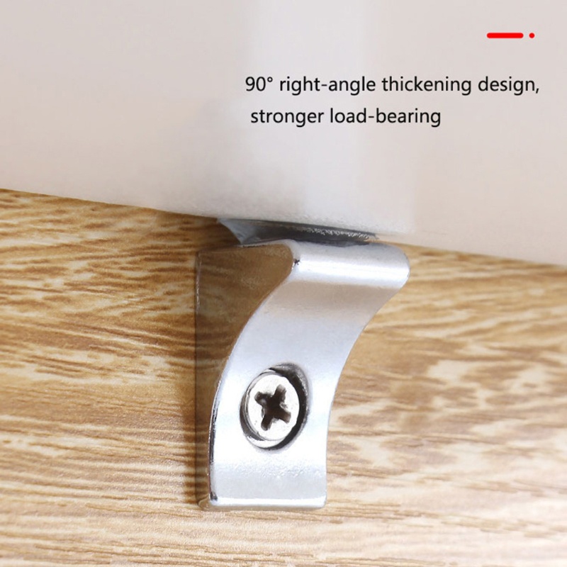 Set 10 Kẹp Giữ Cố Định Kệ Tủ Đồ Tiện Dụng