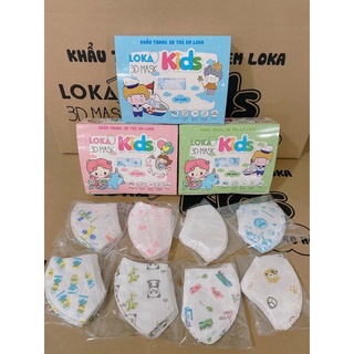 Khẩu trang 3D mask em bé ( hộp 50c )