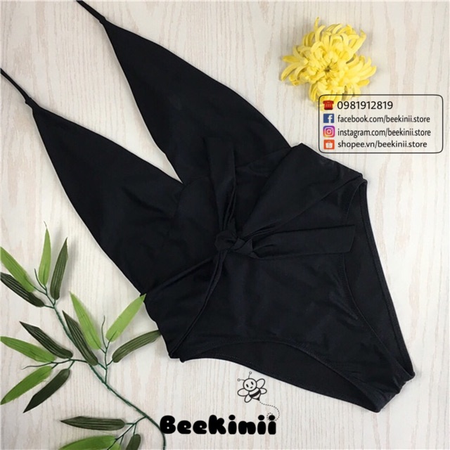Monokini đồ bơi 1 mảnh buộc cổ