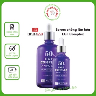 Serum 50 Tinh chất trẻ hoa da EGF Complex Ampoule 50% Histolab chính hãng Hàn Quốc | Thegioimyphamspa