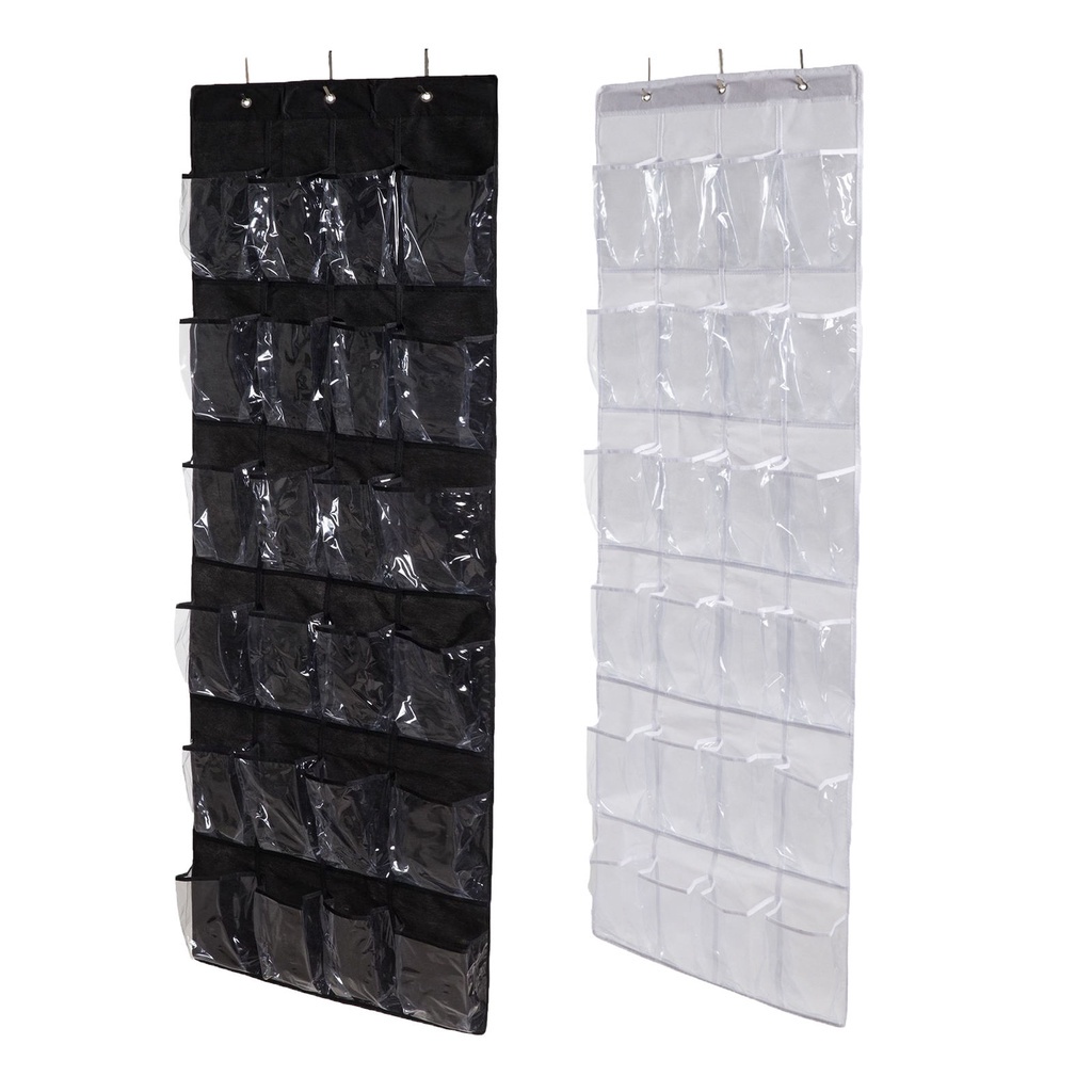 Túi Đựng Giày 24 Ngăn Treo Cửa Ra Vào Kích Thước 160x48cm