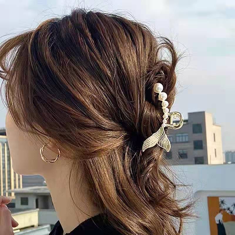 Kẹp tóc kim loại phong cách Hàn Quốc size to,nhiều mẫu
