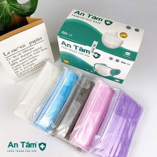 Khẩu trang y tế 4 lớp kháng khuẩn An Tâm