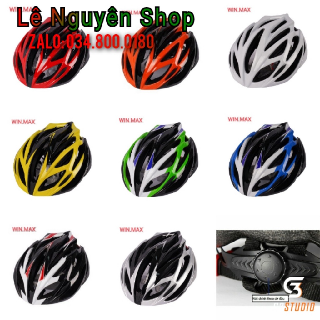 Mũ Bảo Hiểm Xe Đạp Thể Thao Chính Hãng WINMAX HELMET ( Tem BH 12 Tháng)