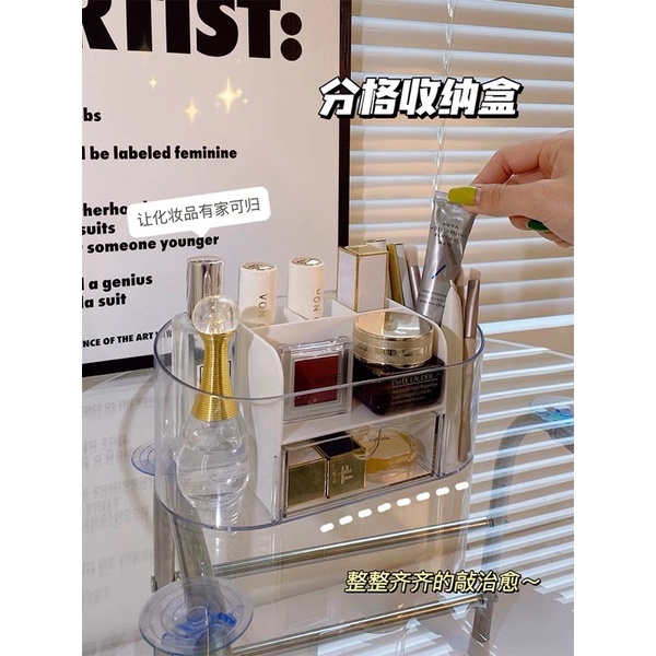 Khay Acrylic đựng mỹ phẩm / bút đa năng