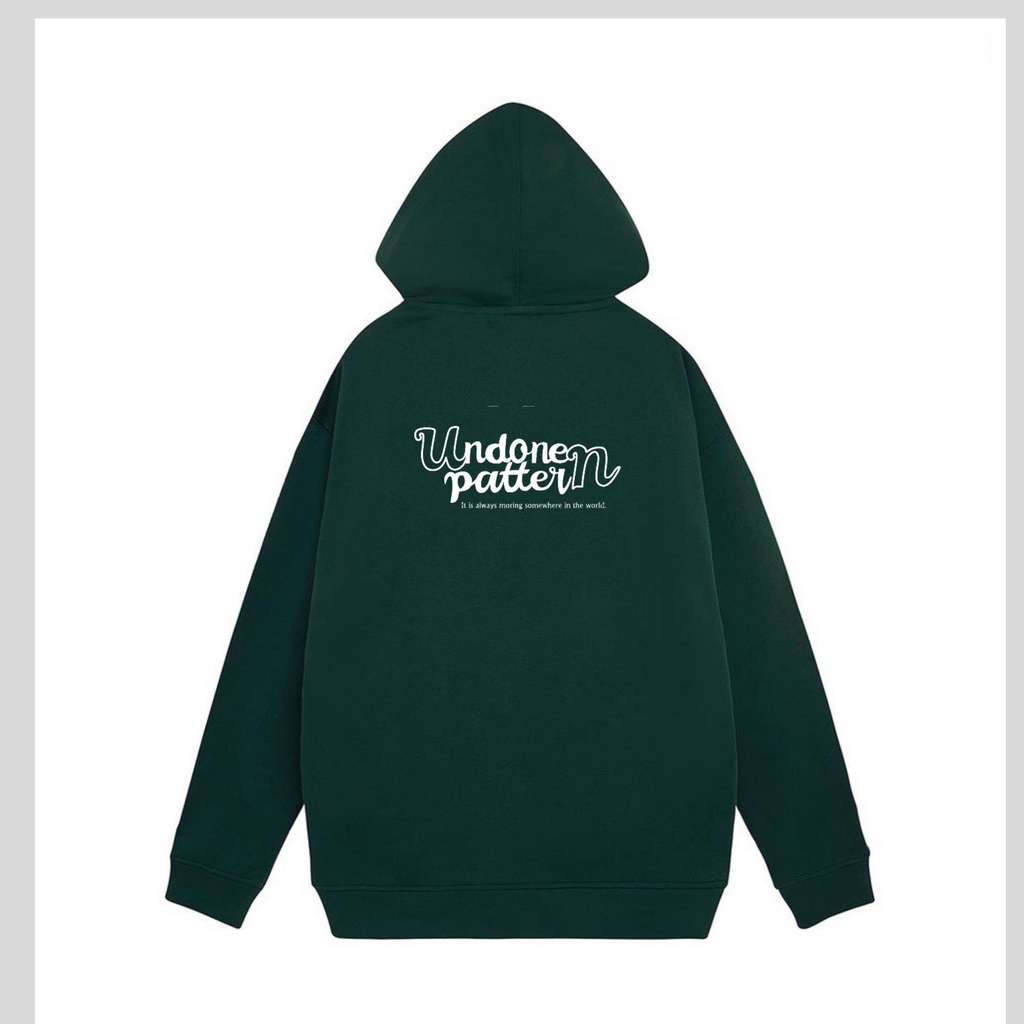 Áo hoodie unisex mùa đông - áo nỉ bông hoodie nam nữ form rộng in hình Under Patter