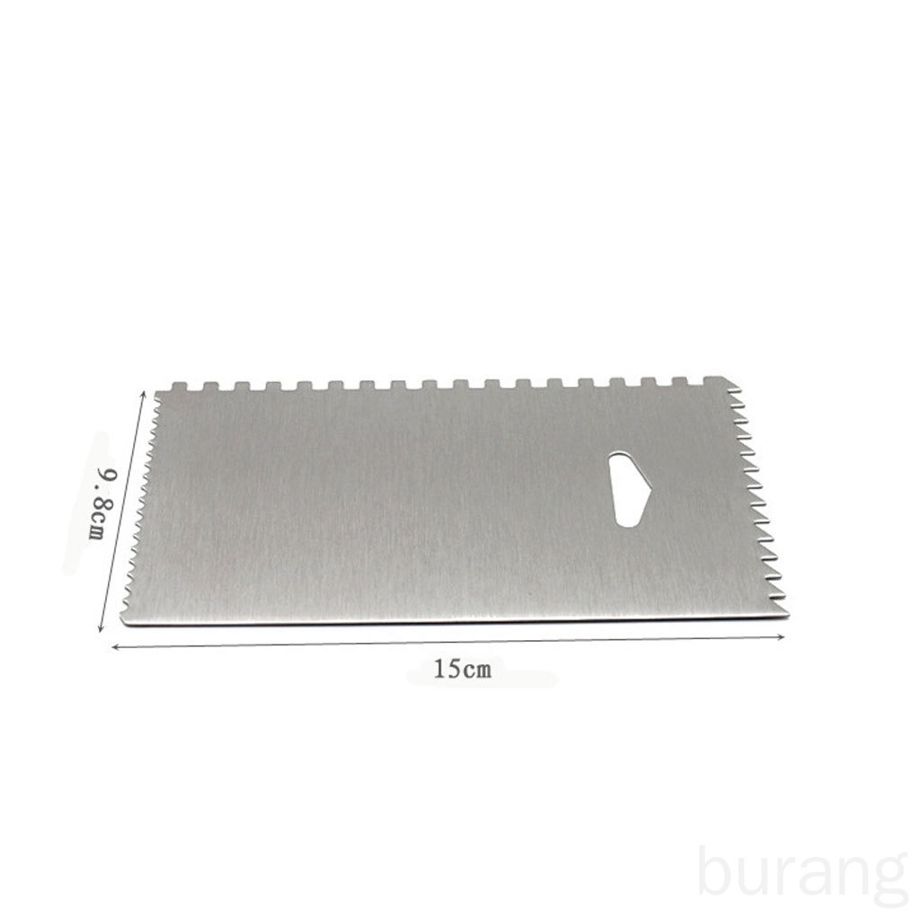 Dụng cụ chà láng bánh kem bằng thép không gỉ