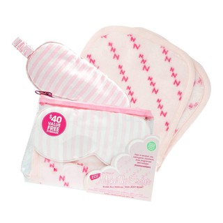  Makeup Eraser ✨ Khăn tẩy trang - Set Zzz 3 món  1 khăn fullsize + 1 túi đựng + 1 mặt nạ mắt  