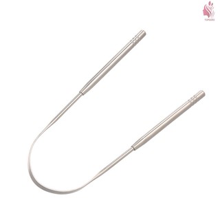 Dụng cụ cạo lưỡi hiệu quả bằng thép không gỉ tiện dụng