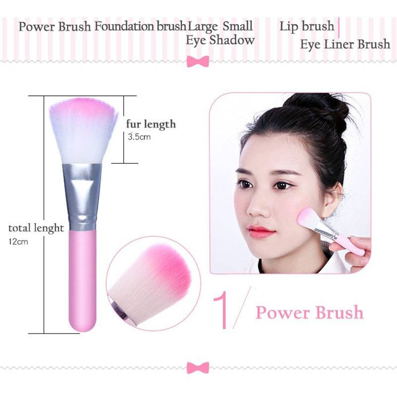 Giá Rẻ!!! Bộ 7 Cọ Trang Điểm Chuyên Nghiệp