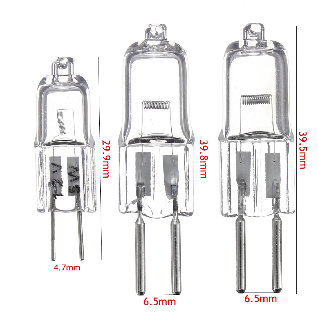 Bóng đèn halogen 💐 5W / 35 / 50W 12V G4 bi-pin