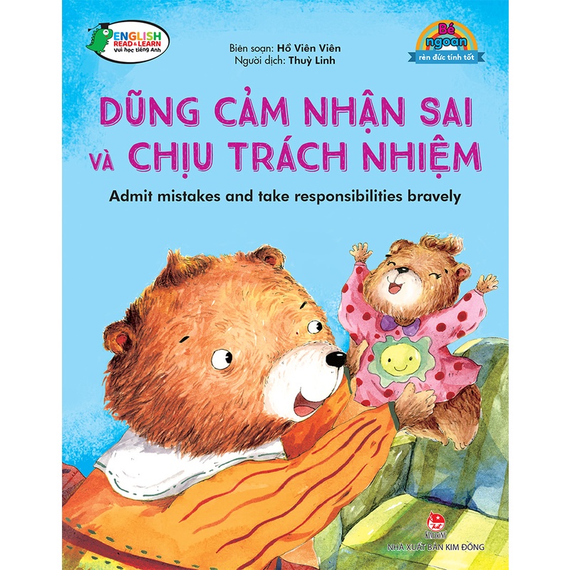 Sách Lẻ - Bé ngoan rèn đức tính tốt ( Song ngữ ) ( Bộ 10 cuốn )