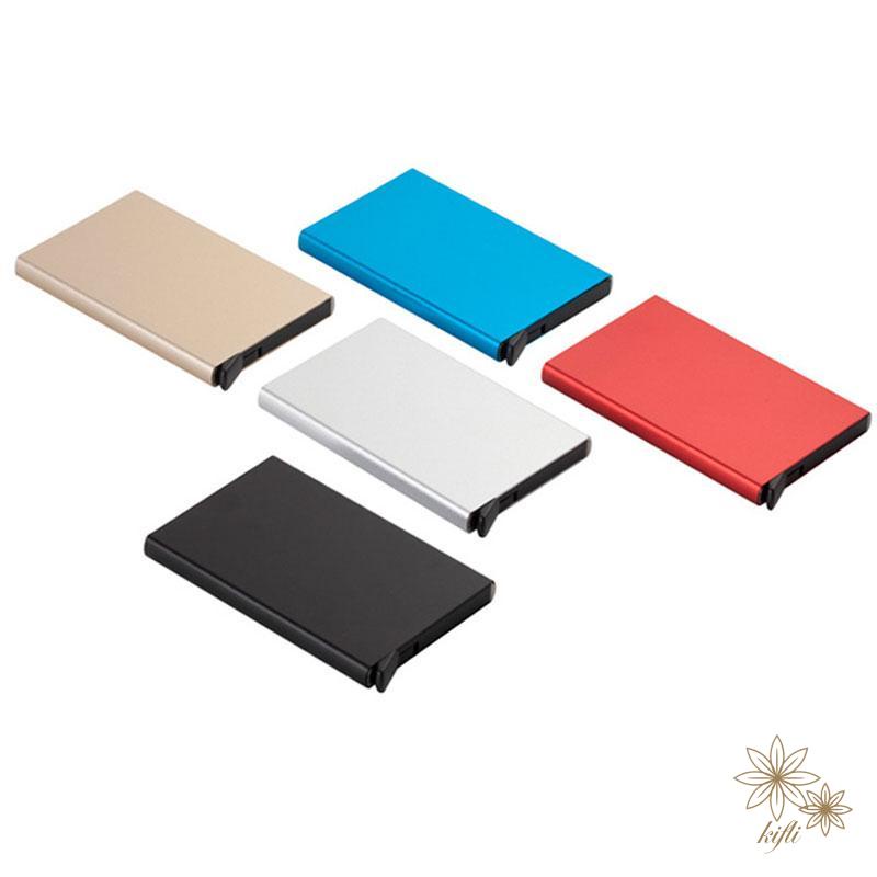 Hộp Đựng Thẻ Tín Dụng Dạng Bật Tự Động Bằng Hợp Kim Nhôm