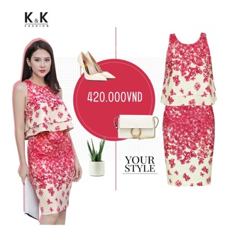 Đầm k&k fashion