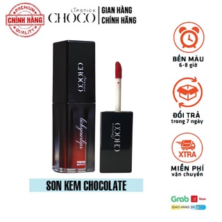 Son kem lì mịn môi lâu trôi choco lipstick 4gram