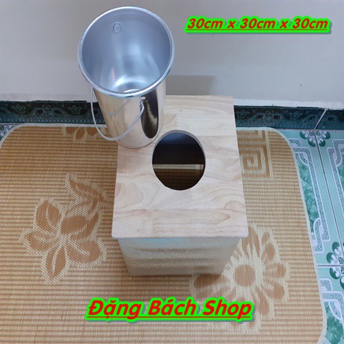 ComBo Bộ Ghế Tre + Bộ Ghế Gỗ Xông Vùng Kín - Xông Trĩ - Xông Bà Đẻ - Đặng Bách Shop