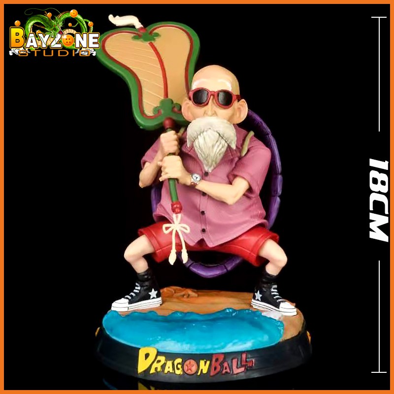 Mô hình quy lão tiên sinh kame sư phụ rùa cầm quạt ba tiêu ( dragonball )