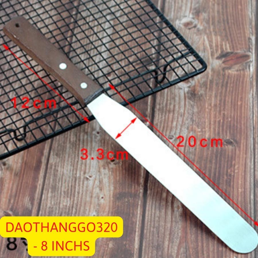 Dao chà láng THẲNG GẬP Dụng Cụ PHẾT  Làm Bánh kem sinh nhật gato cán gỗ