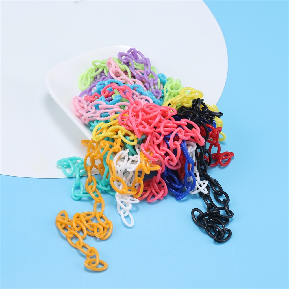 Bộ 10 dây đeo mắt kính/ mát xa St.kunkka bằng nhựa nhẹ màu sắc xinh xắn kích thước 50cm