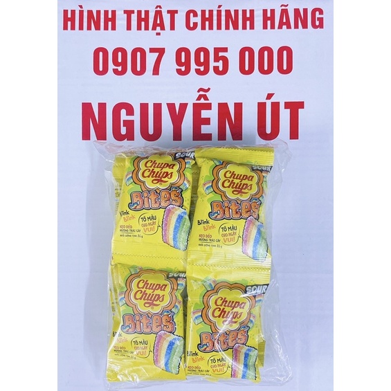 kẹo dẽo chupa chups lốc 16 gói