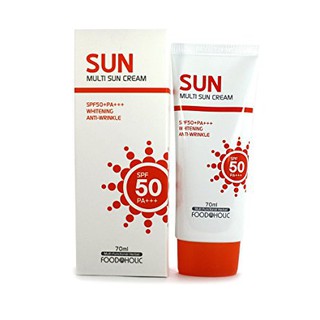 Kem chống nắng dành cho da mặt foodaholic multi sun cream 70ml