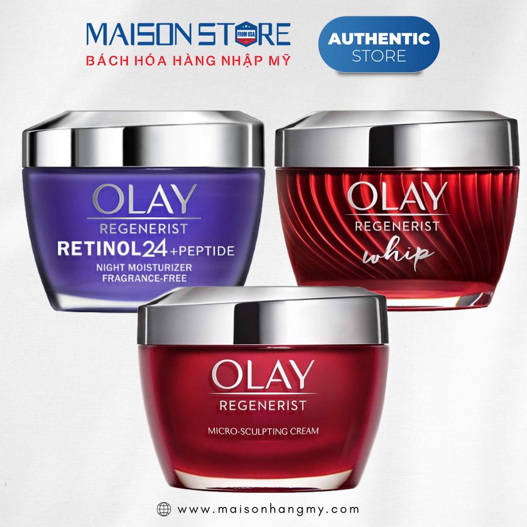 KEM DƯỠNG ẨM MẶT OLAY CHỐNG LÃO HÓA REGENERIST  - Hàng Nhập USA Chính Hãng