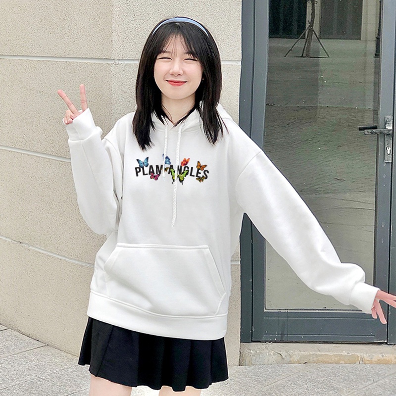 Áo hoodie Palm Angel nhiều size Unisex (300-Màu đen)