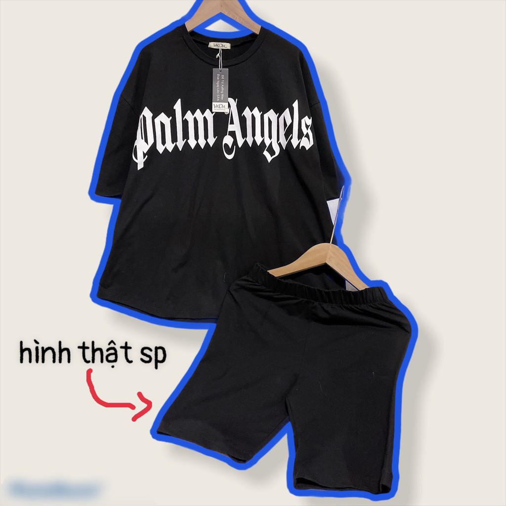 Set bộ unisex tay lỡ (CÓ BÁN RỜI) áo from rộng hàn quốc phối quần sọc thun cotton nhập cao cấp - Thời Trang VADA (S95)